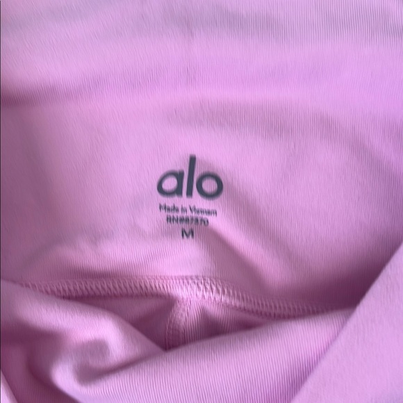 Alo Yoga Pink High-Waisted Leggings - Picture 2 of 3